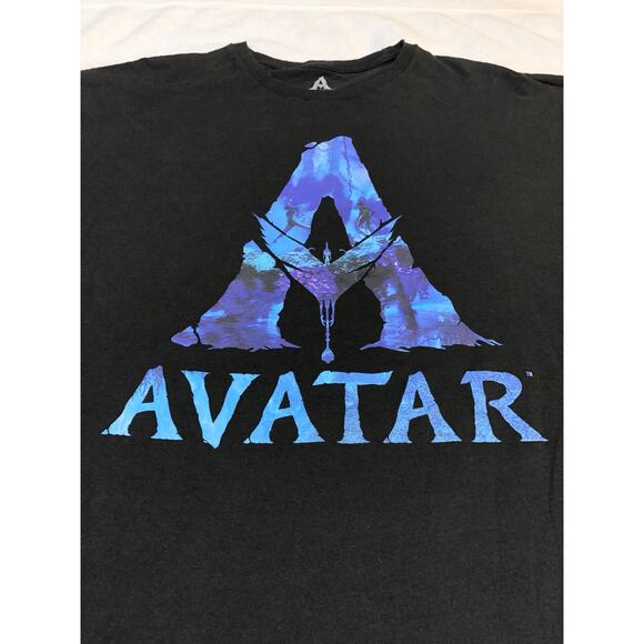 Avatar Movie Men’s 2X XXL Black T-Shirt Pandora James Cameron Disney Unisex - Picture 2 of 3